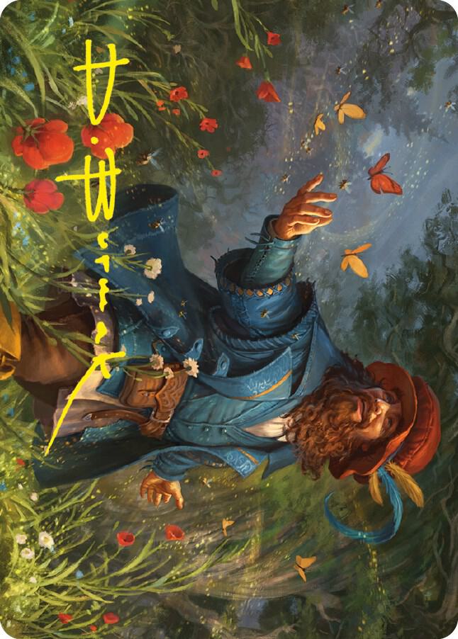 Tom Bombadil Art Card Gold Stamped Signature 26 (Art Series: Universes Beyond: The Lord of the Rings: Tales of Middle-earth)  | Good Games Modbury