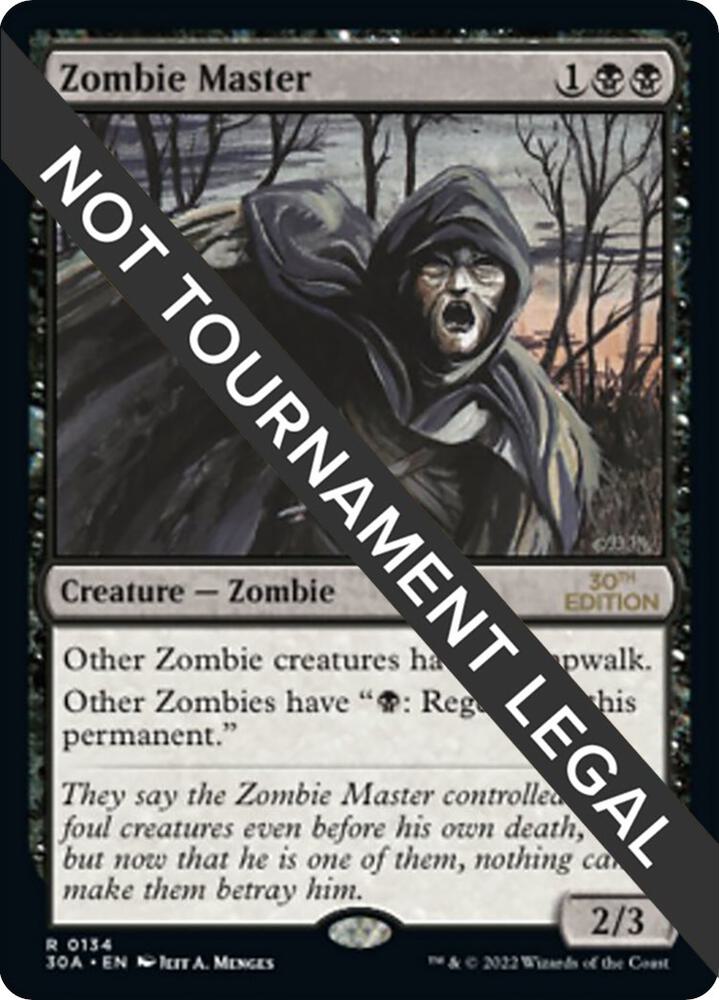 Zombie Master 134/594 (30th Anniversary Edition)  | Good Games Modbury