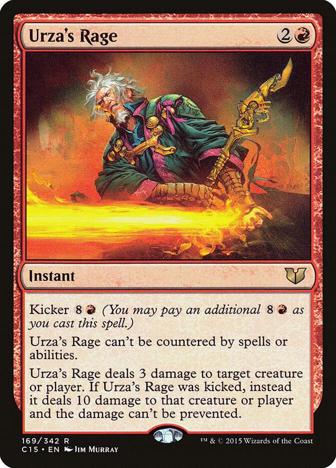 Urza's Rage 169/342 (Commander 2015)  | Good Games Modbury