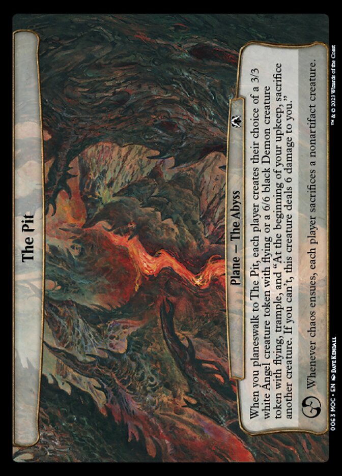The Pit 63/79 (Planechase: March of the Machine)  | Good Games Modbury