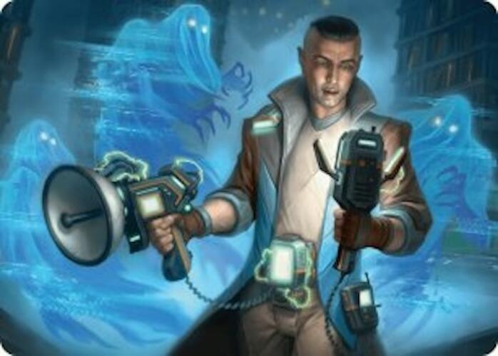 Paranormal Analyst Art Card 5 (Art Series: Duskmourn: House of Horror)  | Good Games Modbury