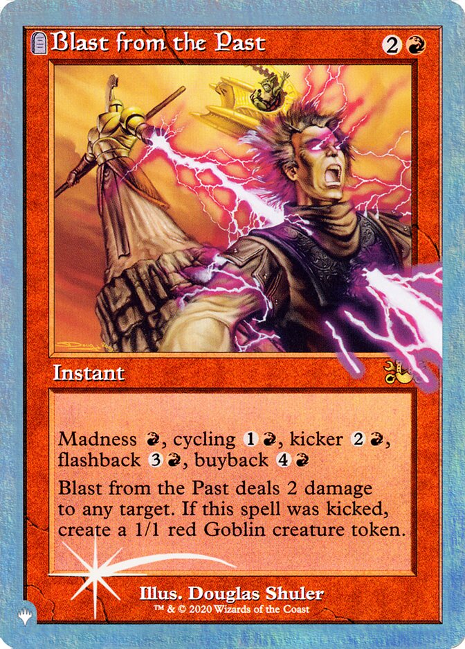 Blast from the Past (Unfinity Foil Edition) [The List] | Good Games Modbury