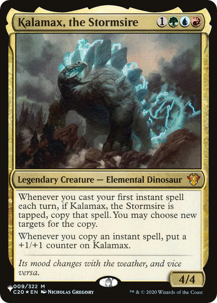 Kalamax the Stormsire C20-9/5075 (The List Reprints)  | Good Games Modbury