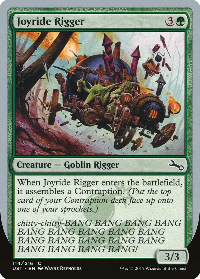 Joyride Rigger 114/216 (Unstable)  | Good Games Modbury