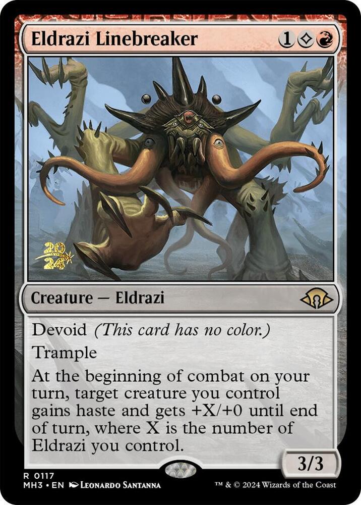 Eldrazi Linebreaker 117s/90 (Prerelease Cards)  - Foil | Good Games Modbury