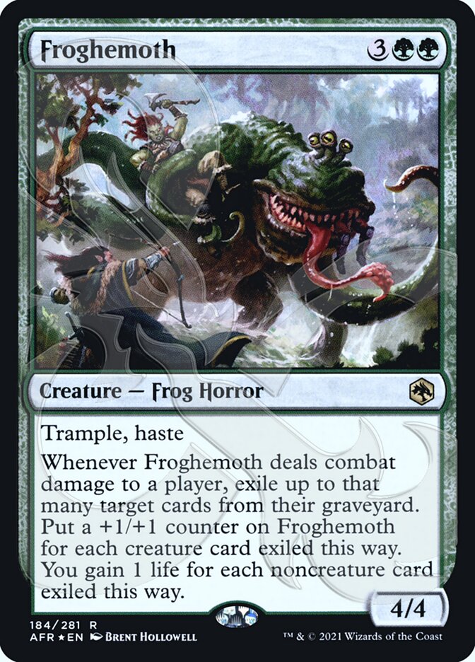 Froghemoth (Ampersand Promo) [Dungeons & Dragons: Adventures in the Forgotten Realms Promos] | Good Games Modbury