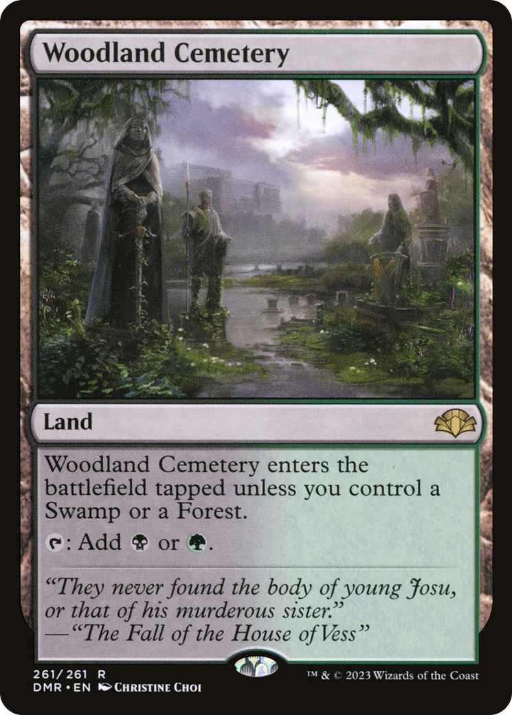 Woodland Cemetery [Dominaria Remastered] | Good Games Modbury