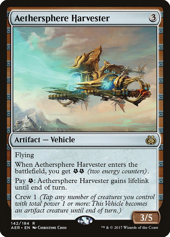 Aethersphere Harvester 142/184 (Aether Revolt)  - Foil | Good Games Modbury