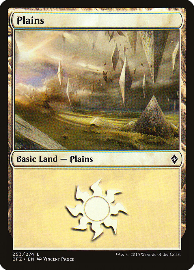 Plains (253a) [Battle for Zendikar] | Good Games Modbury