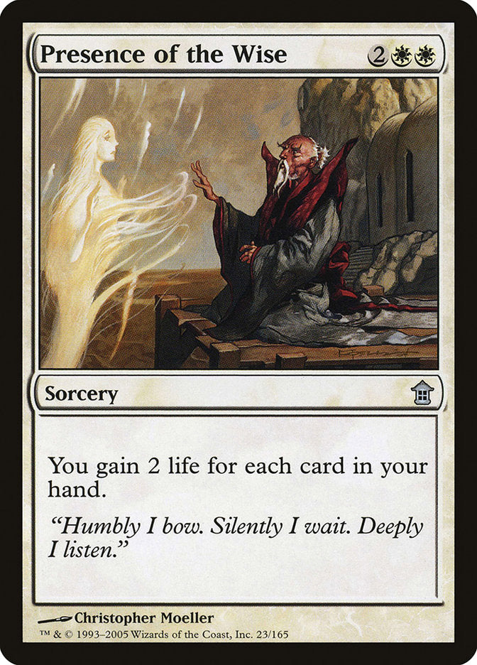 Presence of the Wise 23/165 (Saviors of Kamigawa)  - Foil | Good Games Modbury