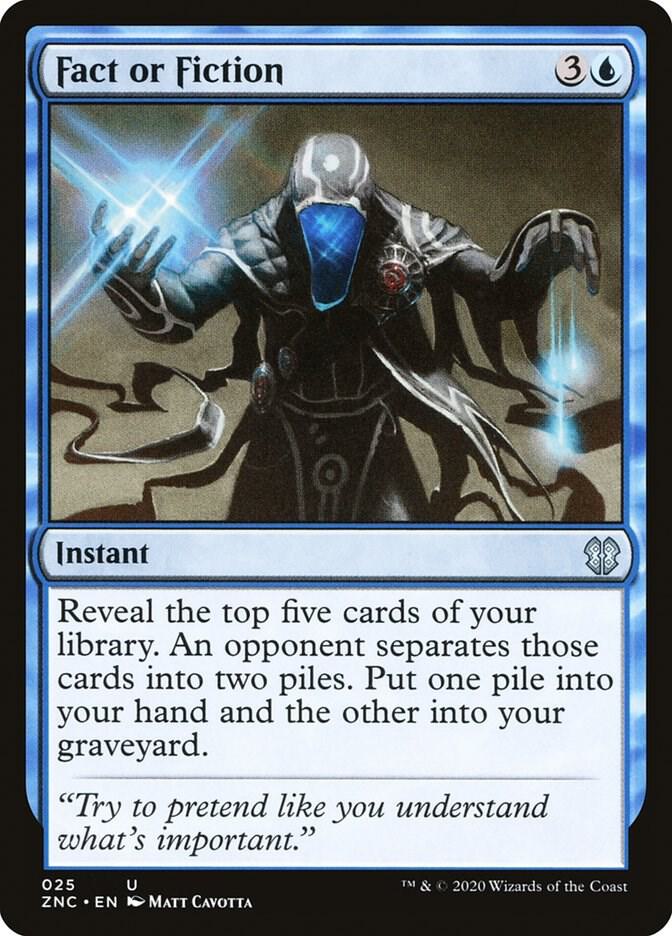 Fact or Fiction 25/142 (Commander: Zendikar Rising)  | Good Games Modbury