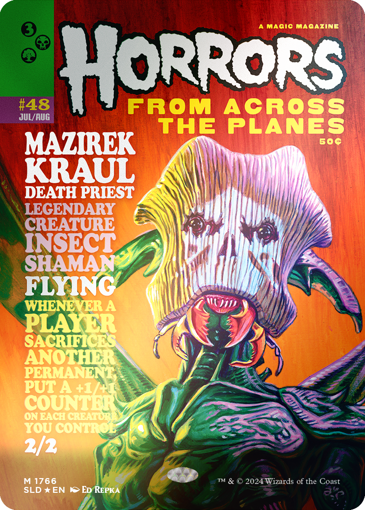 Mazirek, Kraul Death Priest (1766) (Rainbow Foil) [Secret Lair Drop Series] | Good Games Modbury