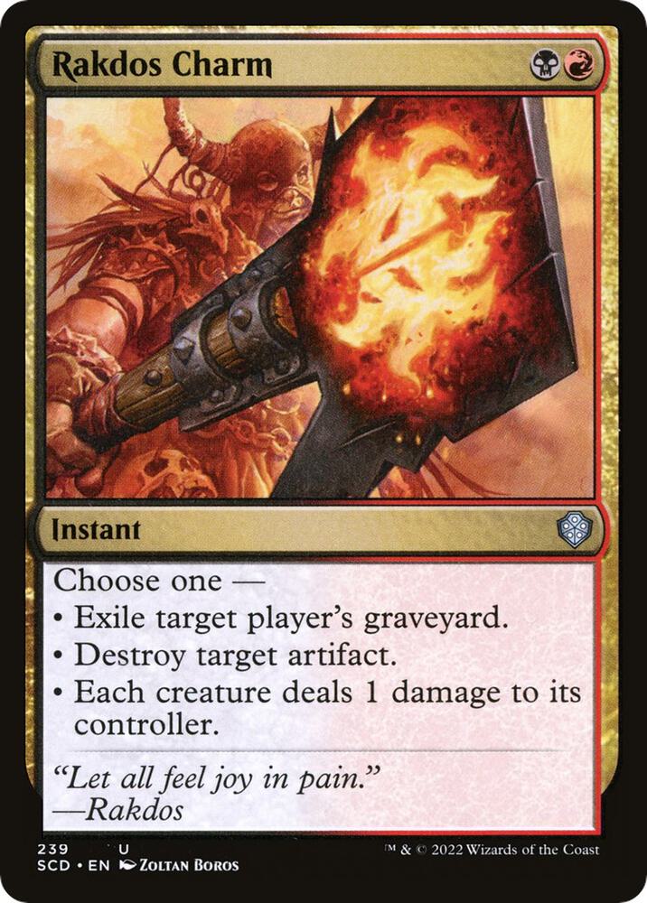 Rakdos Charm 239/352 (Starter Commander Decks)  | Good Games Modbury