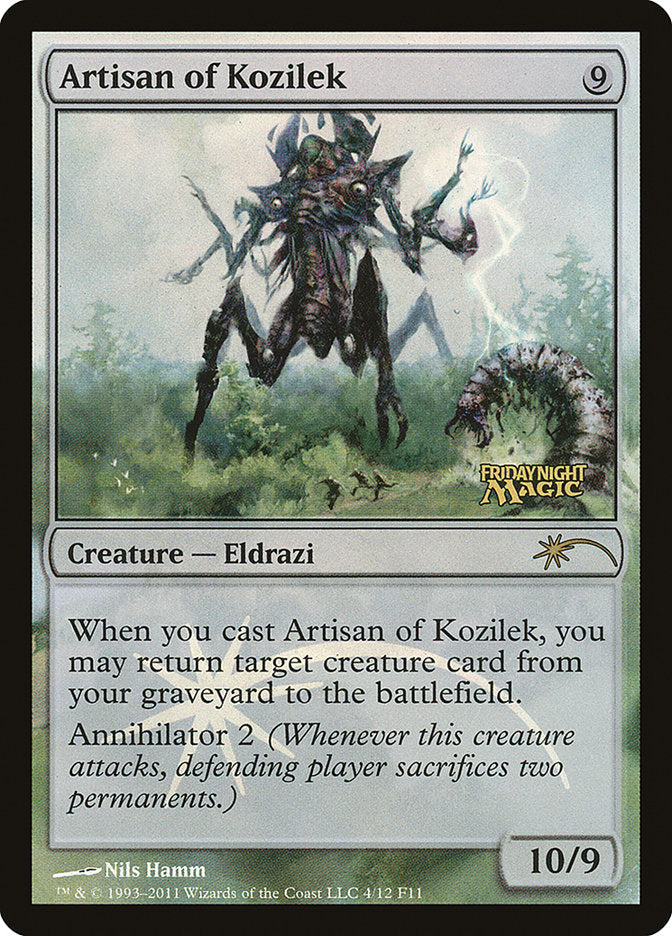 Artisan of Kozilek [Friday Night Magic 2011] | Good Games Modbury