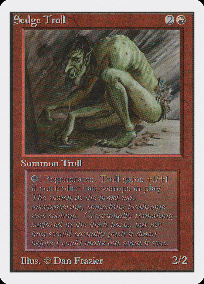 Sedge Troll [Unlimited Edition] | Good Games Modbury