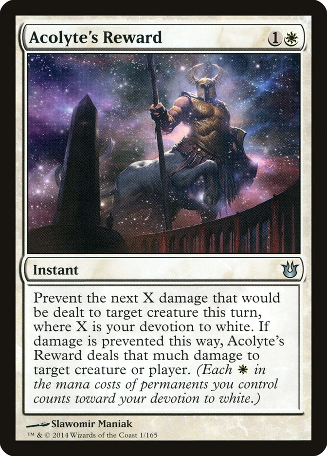 Acolyte's Reward 1/165 (Born of the Gods)  - Foil | Good Games Modbury