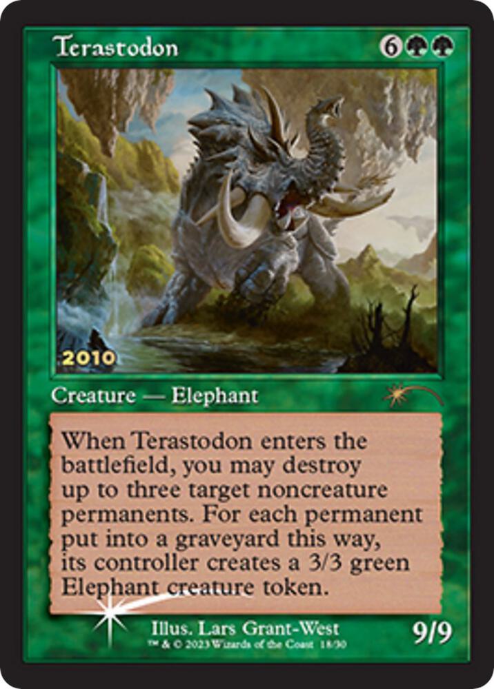 Terastodon 18/30 (30th Anniversary Promos)  - Foil | Good Games Modbury