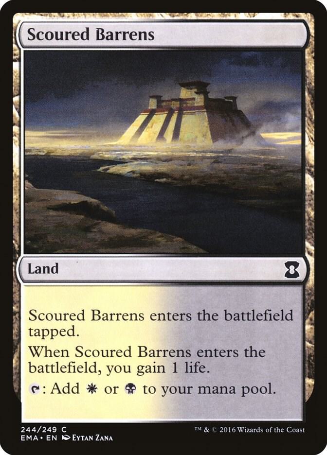 Scoured Barrens 244/249 (Eternal Masters)  | Good Games Modbury