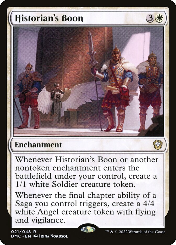 Historian's Boon 21/50 (Commander: Dominaria United)  | Good Games Modbury