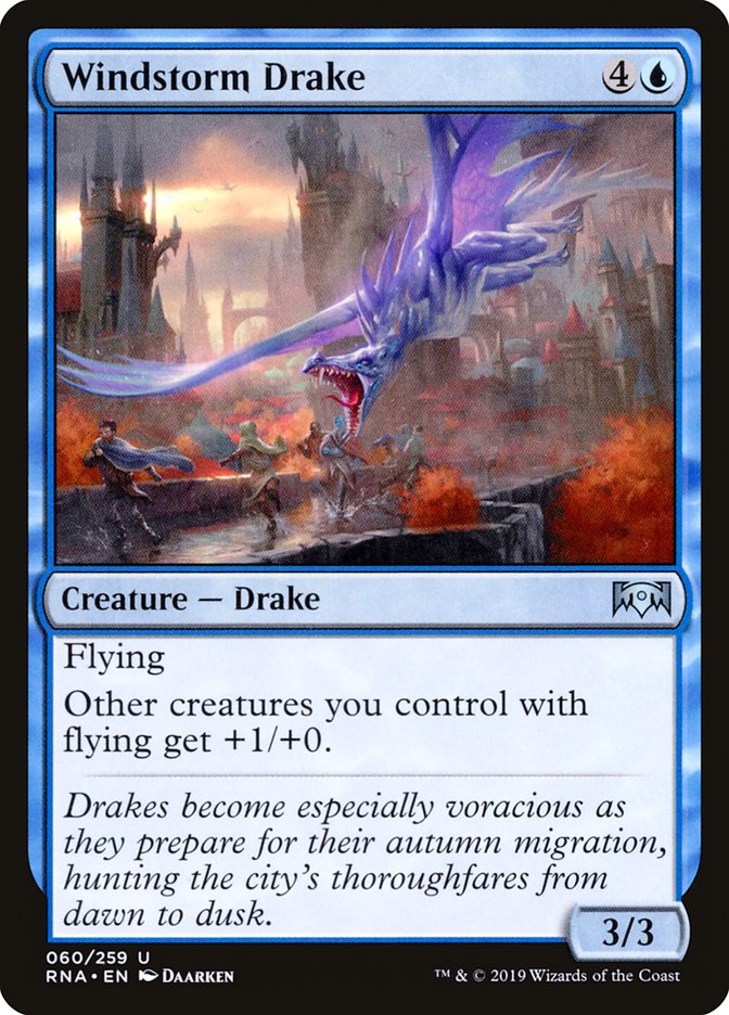 Windstorm Drake [Ravnica Allegiance] | Good Games Modbury