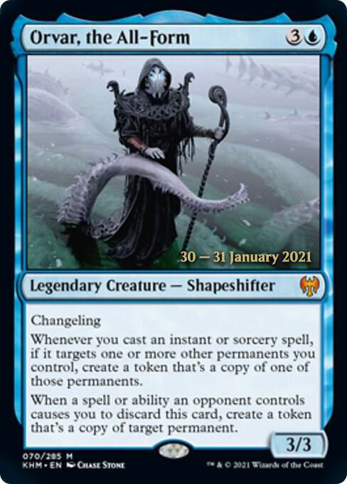 Orvar the All Form 70s/1 (Prerelease Cards)  - Foil | Good Games Modbury