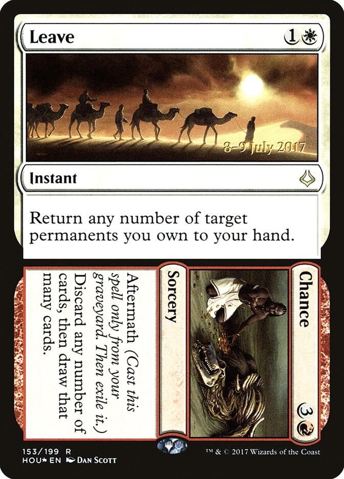 Leave Chance 153 (Prerelease Cards)  - Foil | Good Games Modbury