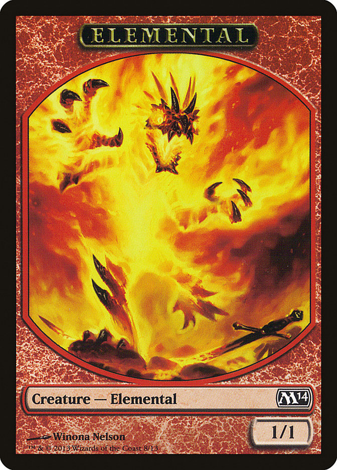 Elemental Token (8/13) [Magic 2014 Tokens] | Good Games Modbury