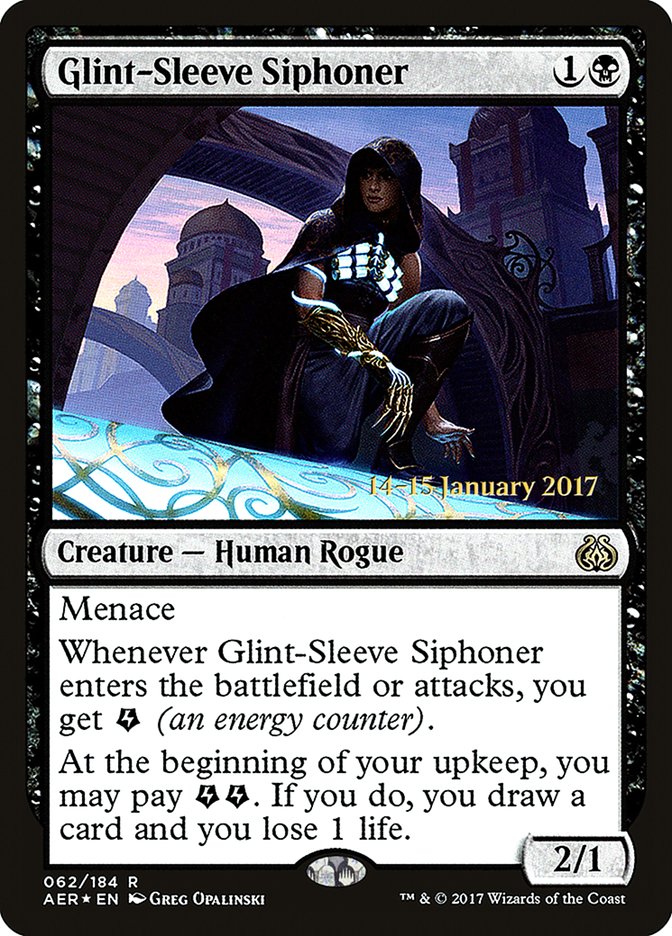 Glint-Sleeve Siphoner [Aether Revolt Prerelease Promos] | Good Games Modbury