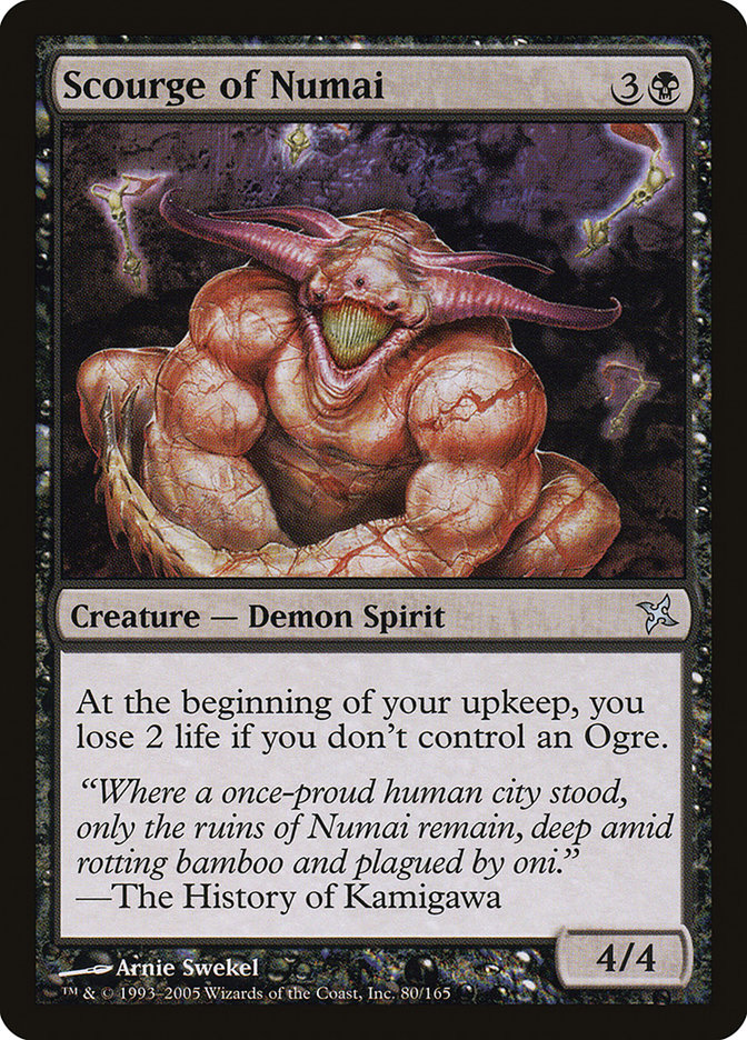 Scourge of Numai 80/165 (Betrayers of Kamigawa)  - Foil | Good Games Modbury