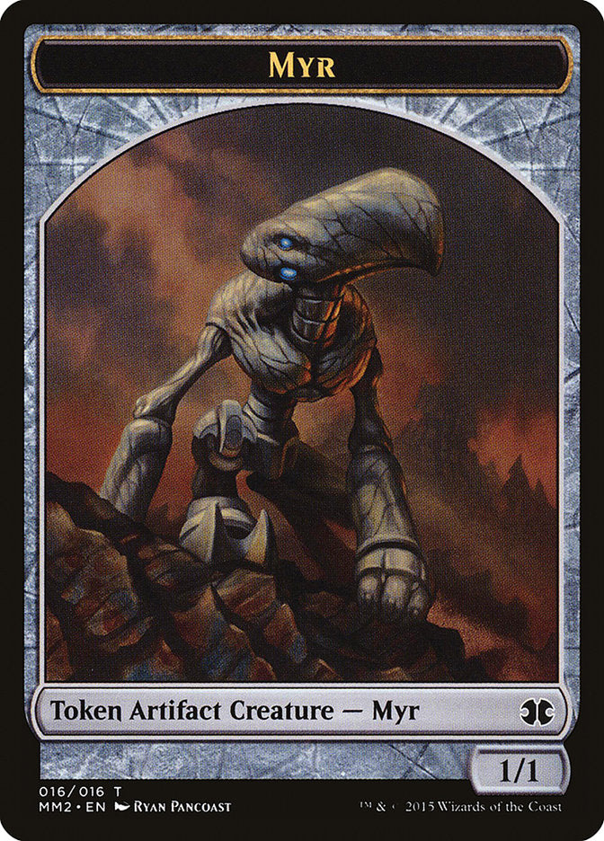 Myr Token [Modern Masters 2015 Tokens] | Good Games Modbury