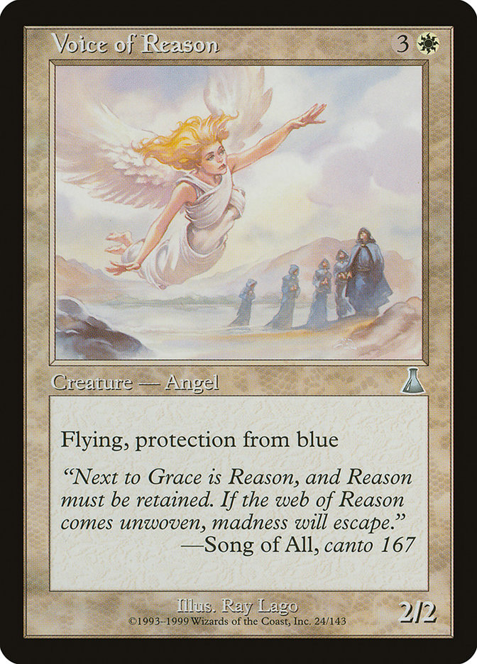 Voice of Reason 24/143 (Urza's Destiny)  - Foil | Good Games Modbury