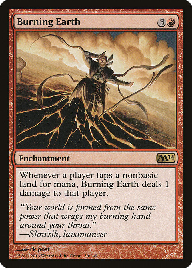 Burning Earth 130 (Magic 2014 (M14))  | Good Games Modbury