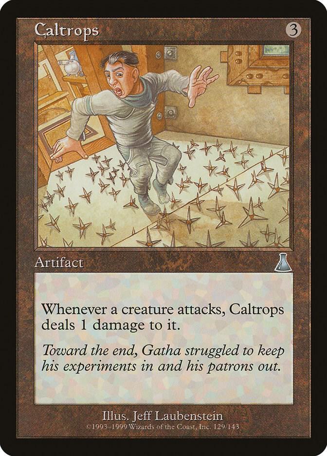 Caltrops 129 (Urza's Destiny)  - Foil | Good Games Modbury