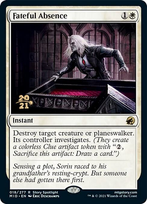 Fateful Absence 18s/171 (Prerelease Cards)  - Foil | Good Games Modbury