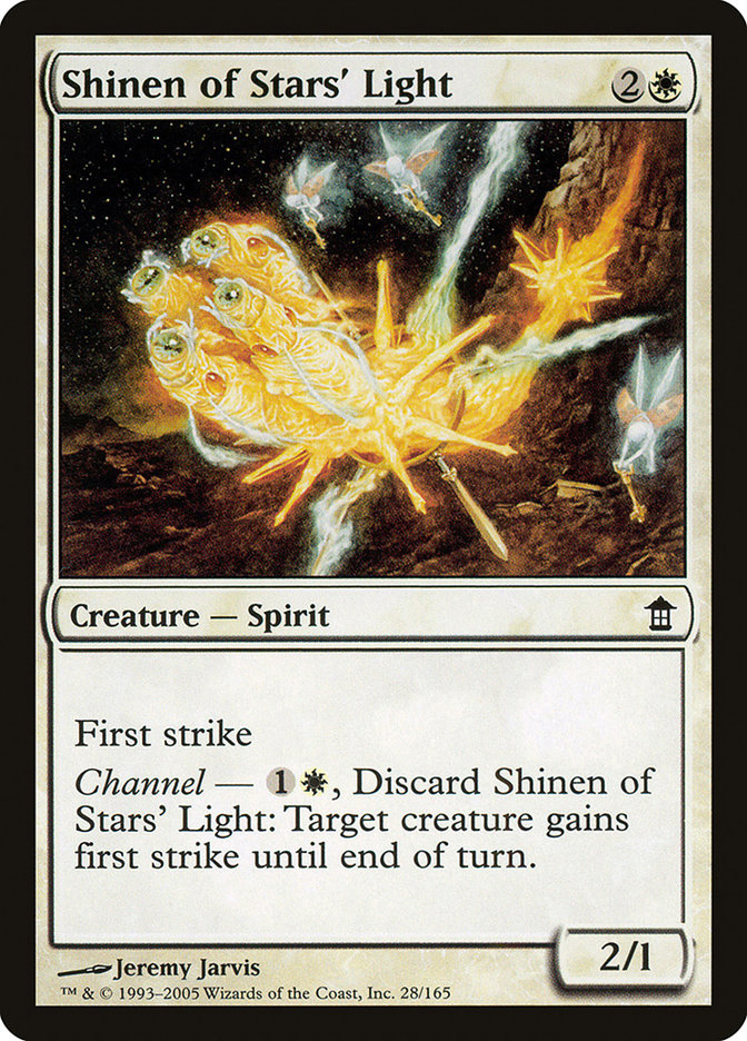 Shinen of Stars' Light 28/165 (Saviors of Kamigawa)  - Foil | Good Games Modbury