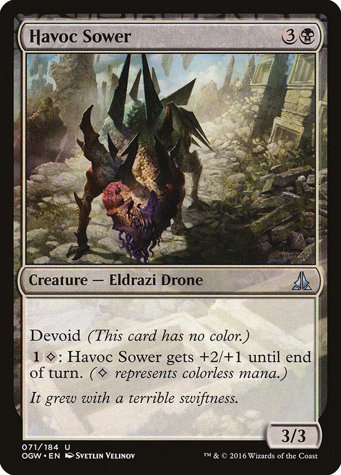 Havoc Sower 71/184 (Oath of the Gatewatch)  - Foil | Good Games Modbury
