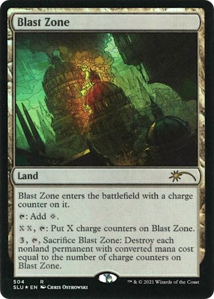 Blast Zone 504/1 (Secret Lair Series)  - Foil | Good Games Modbury