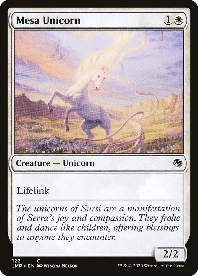 Mesa Unicorn [Jumpstart] | Good Games Modbury