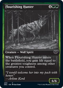 Flourishing Hunter 466/534 (Innistrad: Double Feature)  - Foil | Good Games Modbury
