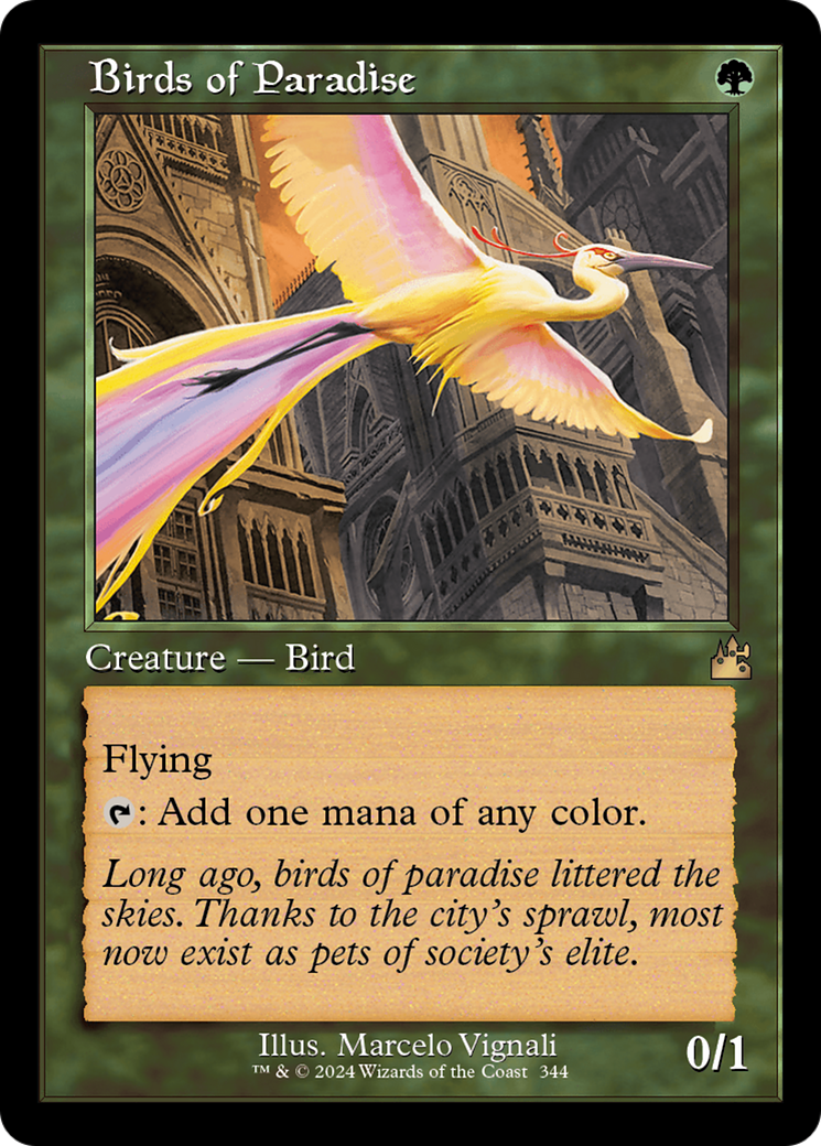 Birds of Paradise (Retro) [Ravnica Remastered] | Good Games Modbury