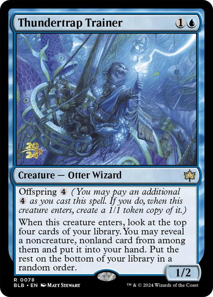 Thundertrap Trainer 78s/160 (Prerelease Cards)  - Foil | Good Games Modbury