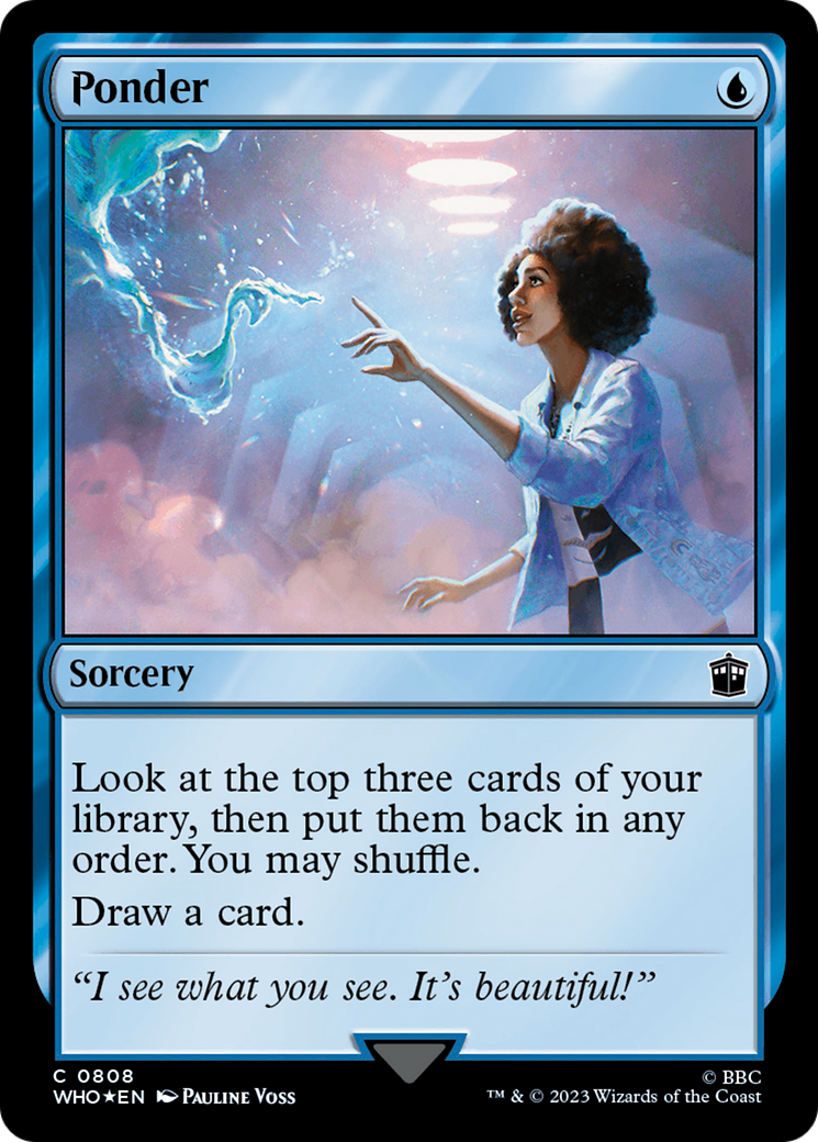 Ponder (Surge Foil) [Doctor Who] | Good Games Modbury