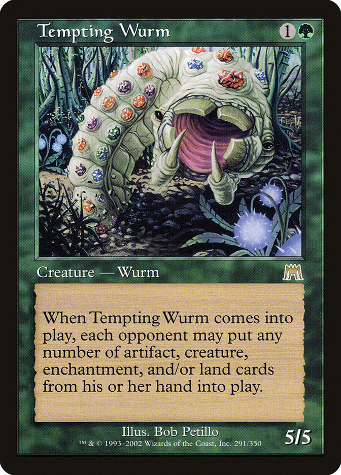 Tempting Wurm [Onslaught] | Good Games Modbury