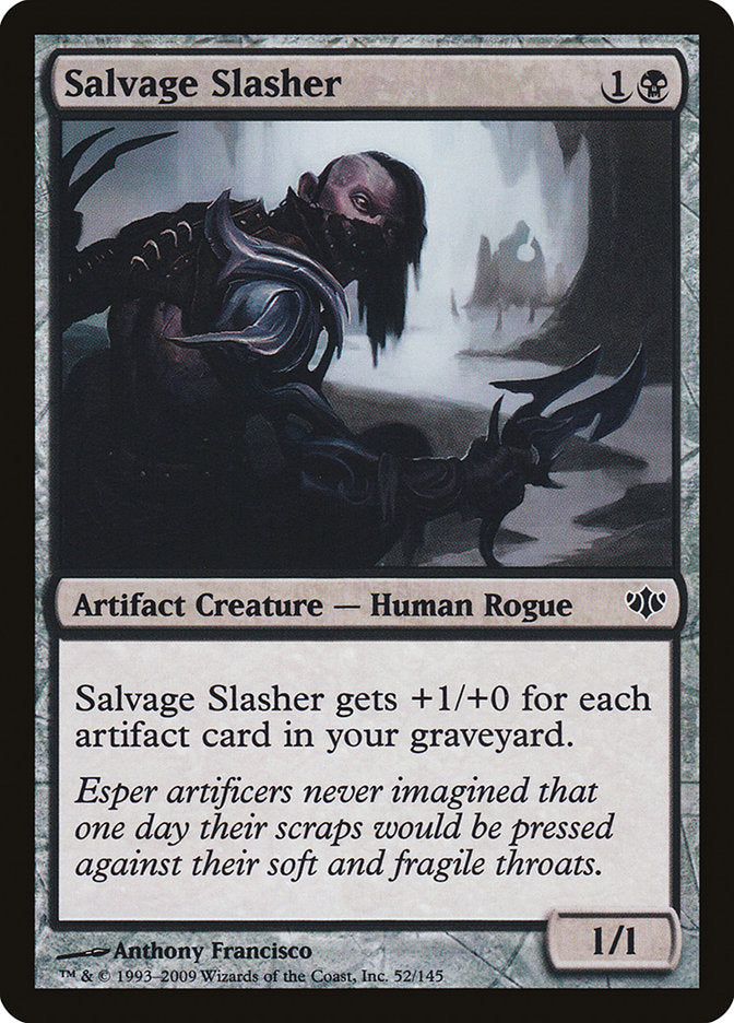 Salvage Slasher 52/145 (Conflux)  - Foil | Good Games Modbury