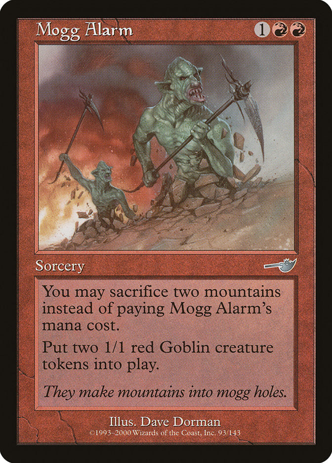 Mogg Alarm 93/143 (Nemesis)  - Foil | Good Games Modbury