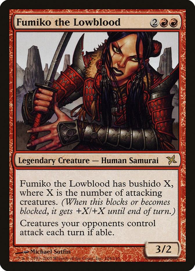 Fumiko the Lowblood 104/165 (Betrayers of Kamigawa)  | Good Games Modbury