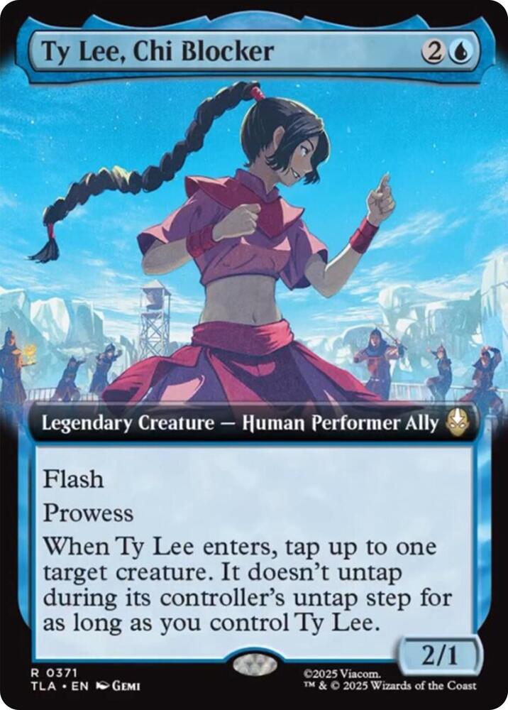 Ty Lee, Chi Blocker 371 (Avatar: The Last Airbender)  - Extended Art Foil | Good Games Modbury