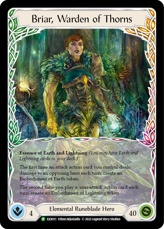 Briar // Briar, Warden of Thorns [XXX011/XXX012] (Promo) | Good Games Modbury