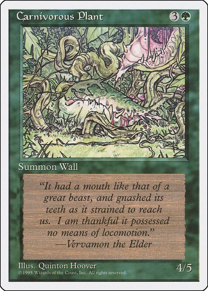Carnivorous Plant 235/378 (Fourth Edition)  | Good Games Modbury