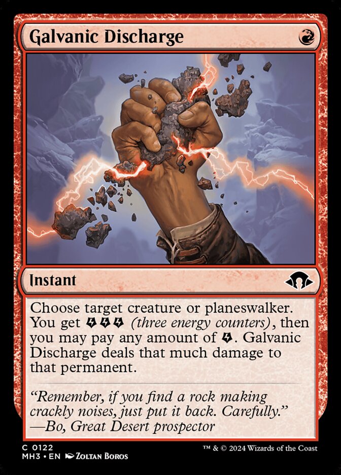Galvanic Discharge 122 (Modern Horizons 3)  | Good Games Modbury